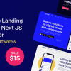 Xmoze – React Next JS Landing Page Template