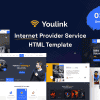 Youlink – Broadband & Internet Services HTML5 Template + RTL