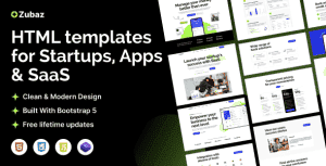 Zubaz – Startup & SaaS Html Tempalte