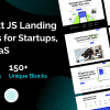 Zubaz – Startup & SaaS React Next Js Tempalte