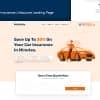 Autowa — Car Insurance Unbounce Landing Page Template