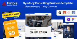 Finbiz – Symfony – Consulting Business Template