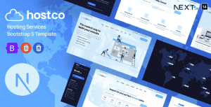 Hostco – Premium Web Hosting NextJs Template