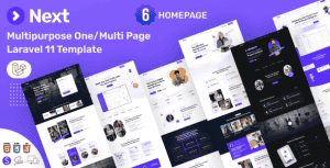 Next – Multi-Purpose Laravel 11 Template