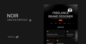 Noir – Creative Portfolio HTML Template