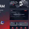 Ucam — CCTV Security Camera Website Template
