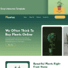 Plantoz — Plant Shop Unbounce Template