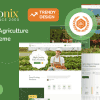 Agronix – Organic Farm Agriculture WordPress Theme + RTL
