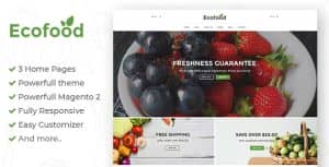 Ecofood – Responsive Organic Store Magento 2 Theme