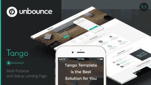Tango – Multi-Purpose Unbounce Landing Page
