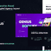 Atheus – Modern Creative Agency WordPress Theme