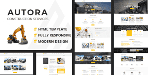 Autora – Construction Business HTML Template