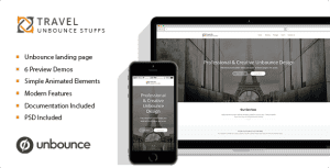 Travel Tour – Unbounce Landing Page