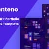 Monteno – NFT Portfolio React NextJS Template