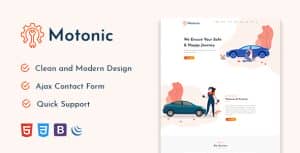 Motonic – Car Service and Car Repair HTML5 Template