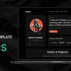 Bentos – Personal Portfolio Nuxt js Template