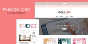 Fashion Chic Tumblr Theme