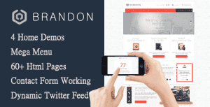 Brandon – Responsive Multi-Purpose HTML Template