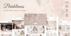 Brideliness – Wedding Shop WordPress WooCommerce Theme