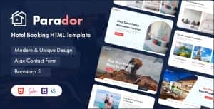Parador – Hotel Booking HTML5 Template