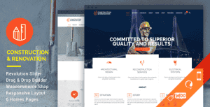 Buildora – Construction WordPress Theme