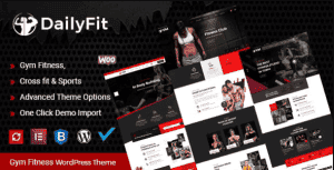 DailyFit – Fitness and Gym WordPress Theme
