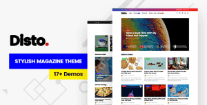 Disto – WordPress Blog Magazine Theme