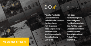 DOIT – Creative MultiPurpose Theme