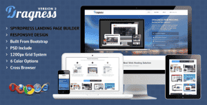 Dragness – Premium WordPress Landing Page