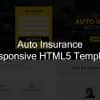 Jr. Auto Insurance Landing Page – Responsive HTML5 Template