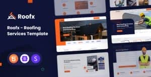 Roofx – Roofing Services HTML Template