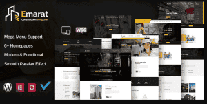 Emarat – Construction WordPress Theme