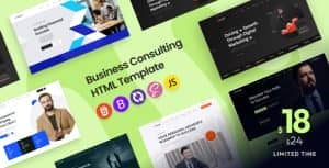 Seargin – Business Consulting HTML Template