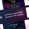 Sensai – AI Generator HTML Template