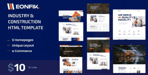 Eonfik – Construction HTML Template