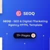 SEOQ – SEO & Digital Marketing Agency HTML Template