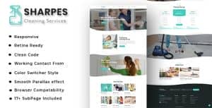 Sharpes | Dry Cleaning Services HTML Template