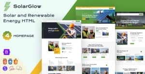 Solarglow – Solar & Renewable Energy HTML Template