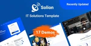 Solion – IT Solutions Template