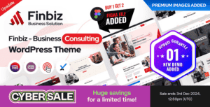 Finbiz – Consulting Business WordPress Theme