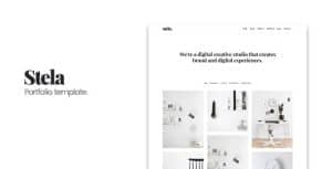 Stela – Minimal Portfolio HTML Template