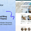 Foodior – Personal Food Blog WordPress Theme