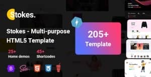 Stokes – The Responsive Multi-purpose HTML5 Template