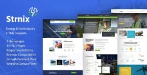Strnix – Solar and Green Energy HTML Template