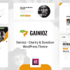 Gainioz – Charity & Donation WordPress Theme