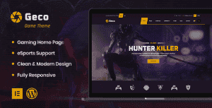 Geco – eSports and Gaming WordPress Theme + bbpress