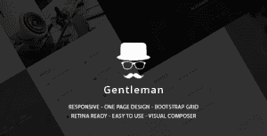Gentleman – CV & Resume vCard WordPress Theme