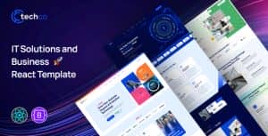 Techco – IT Solutions & Business React Template