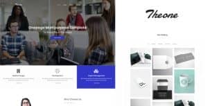 Theone – Onepage Multiporpose Template