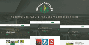 Graingrower – Agriculture Farming WordPress Theme